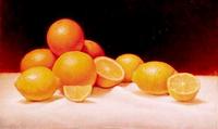 Oranges on Linen